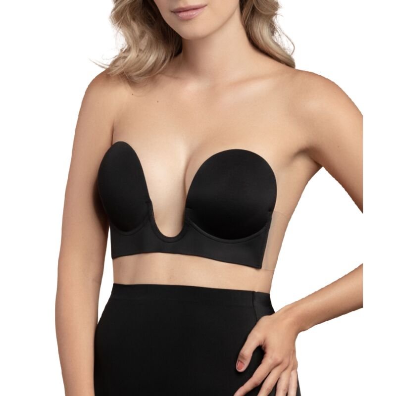 Bye-Bra - Soutien-Gorge Sans Poignées Noir Bonnet A | SexDelice