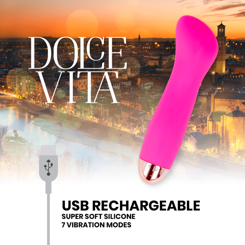 Dolce Vita - Vibrateur Rechargeable One Rose 7 Vitesses | SexDelice – Image 6