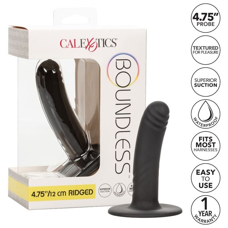 CALEXOTICS - GODE BOUNDLESS 12 CM COMPATIBLE AVEC HARNAIS – Image 3