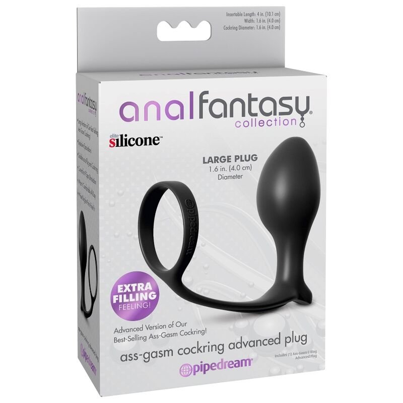 ANAL FANTASY - COLLECTION ASS-GASM ADVANCED ANNEAU AVEC PLUG ANAL – Image 6
