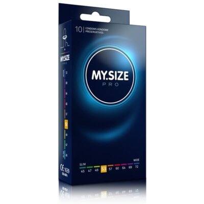 Préservatifs MY.SIZE PRO 53mm - Latex VYTEX - Boîte 10 unités
