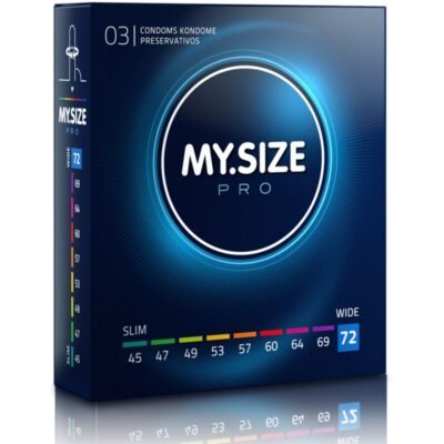Préservatifs PRO 72mm Latex VYTEX - Boîte de 3 Unités