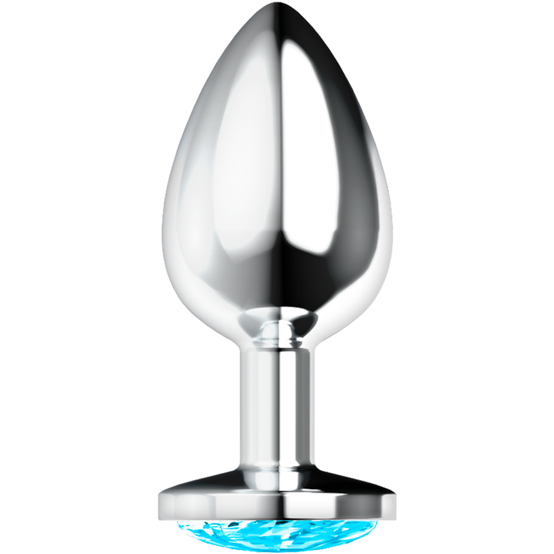 OHMAMA - PLUG ANAL AVEC CRISTAL BLEU L – Image 3