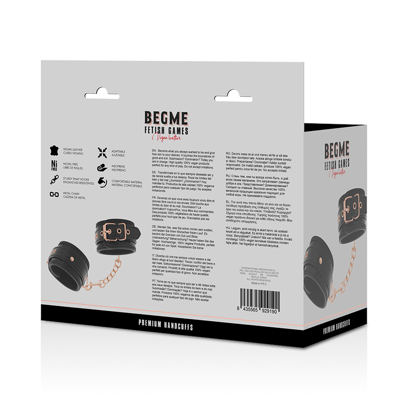 Begme - Black Edition Premium Menottes | SexDelice – Image 10