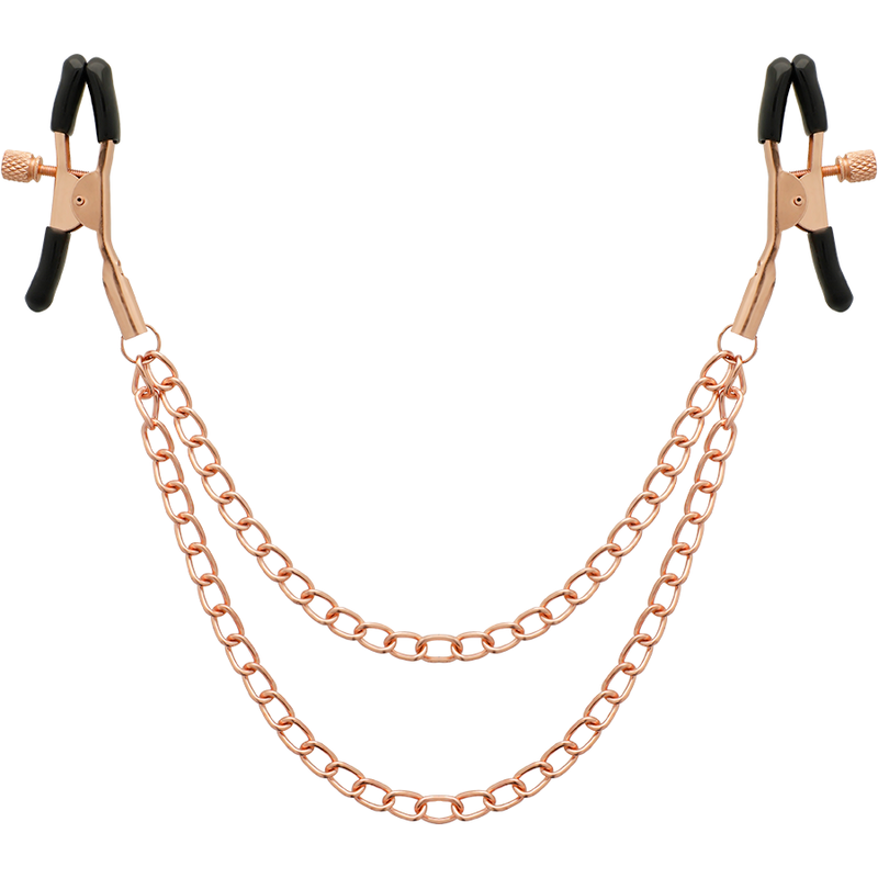 BEGME - BLACK EDITION PREMIUM PINCES À TÉTONS AVEC CHAÎNE