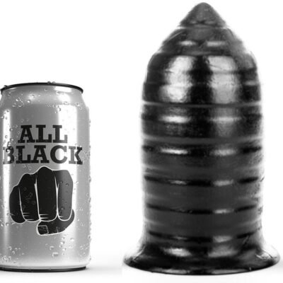 All Black - Plug Anal 16 CM Noir | SexDelice