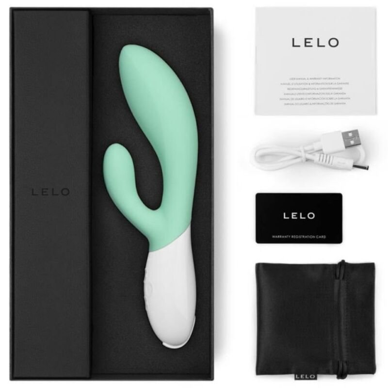LELO - INA 3 VIBRATEUR VERT LAPIN LUXE AUX ALGUES – Image 5