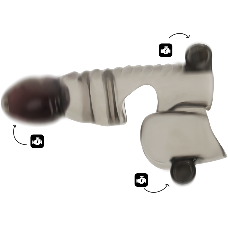 OHMAMA - GAINE PÉNIS ET TESTICULES 3 MOTEURS – Image 4