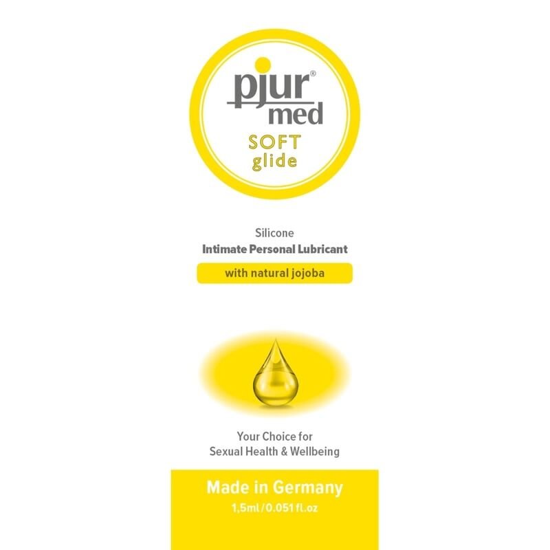 PJUR - LUBRIFIANT SILICONE MED SOFT GLIDE 1.5 ML