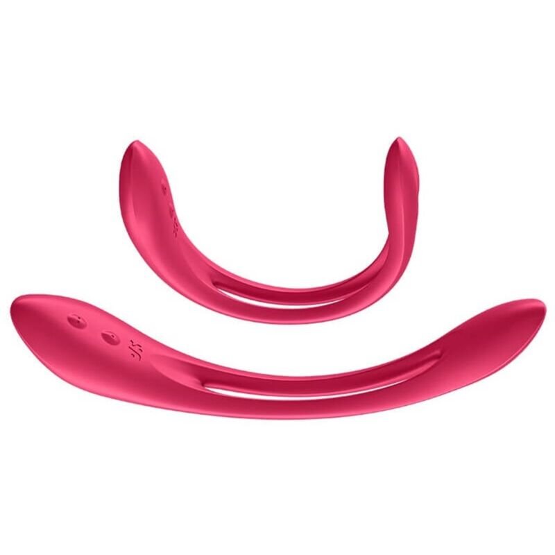 SATISFYER - VIBRATEUR MULTI ELASTIC JOY ROUGE – Image 4