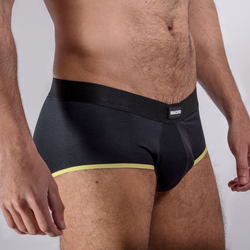MACHO - MS24A SLIP JAUNE FONCÉ S – Image 4