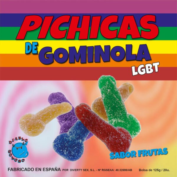 Pride - Fruits De Pénis Gummy Avec Sucre Lgbt | SexDelice