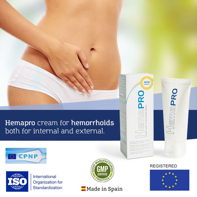 500 COSMETICS - CRÈME HEMAPRO POUR LE TRAITEMENT DES HÉMORRHOÏDES – Image 3