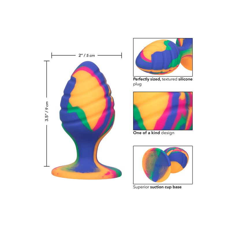 CALEXOTICS - CHEEKY GRANDE SWIRL PLUG ANAL – Image 5