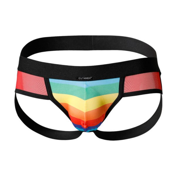 CUT4MEN - JOCKSTRAP ARC-EN-CIEL XL