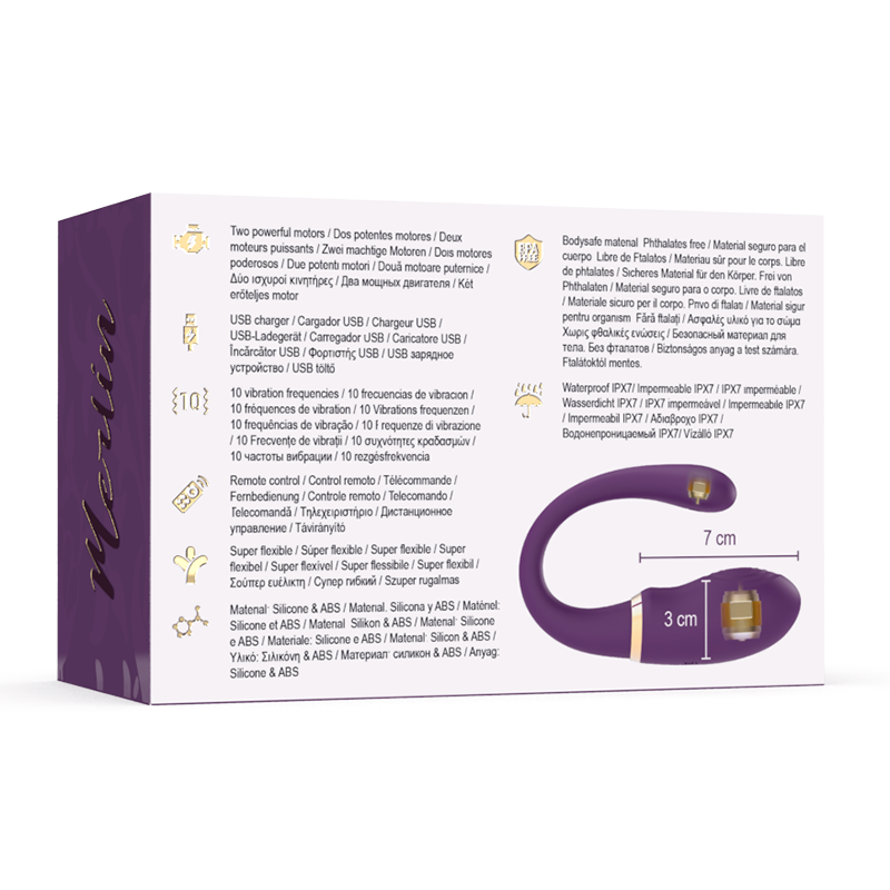 Treasure - Merlin Double Couple Vibrateur Télécommande | SexDelice – Image 9