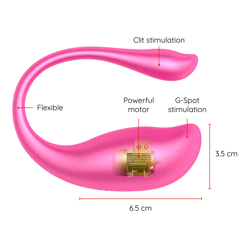 Oninder - Nairobi Vibrant Egg Rose - Application Gratuite | SexDelice – Image 4