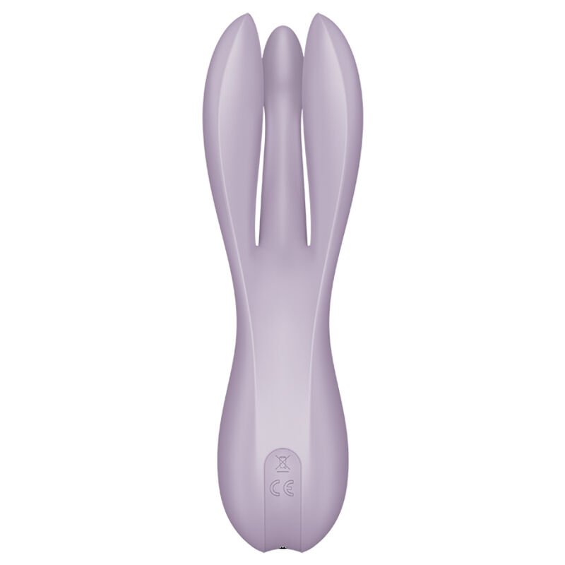 SATISFYER - VIBRATEUR THREESOME 2 VIOLET – Image 5