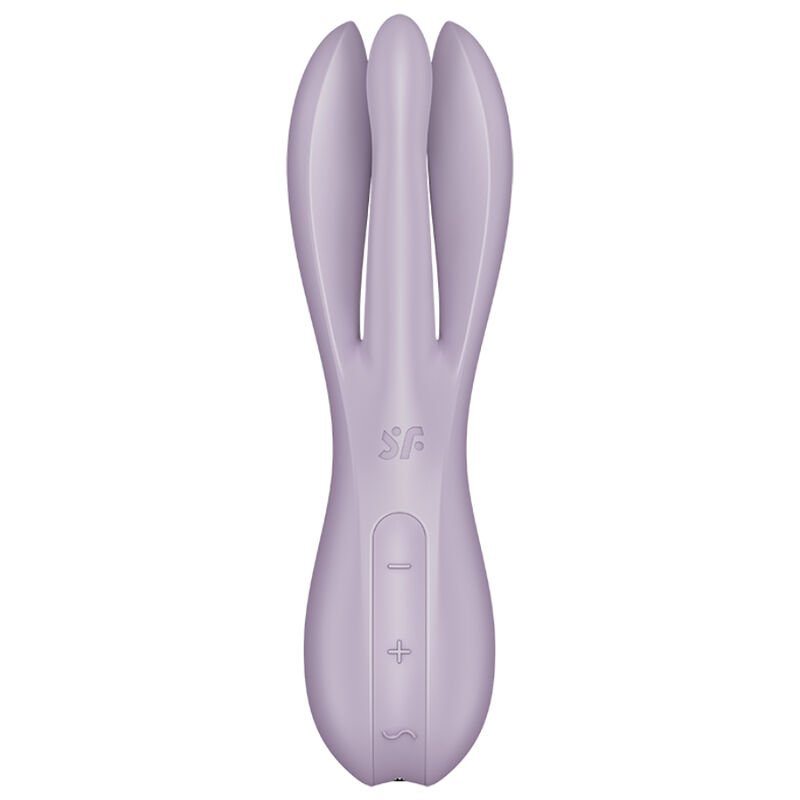 SATISFYER - VIBRATEUR THREESOME 2 VIOLET – Image 3