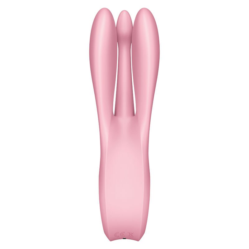 SATISFYER - VIBRATEUR THREESOME 1 ROSE – Image 4