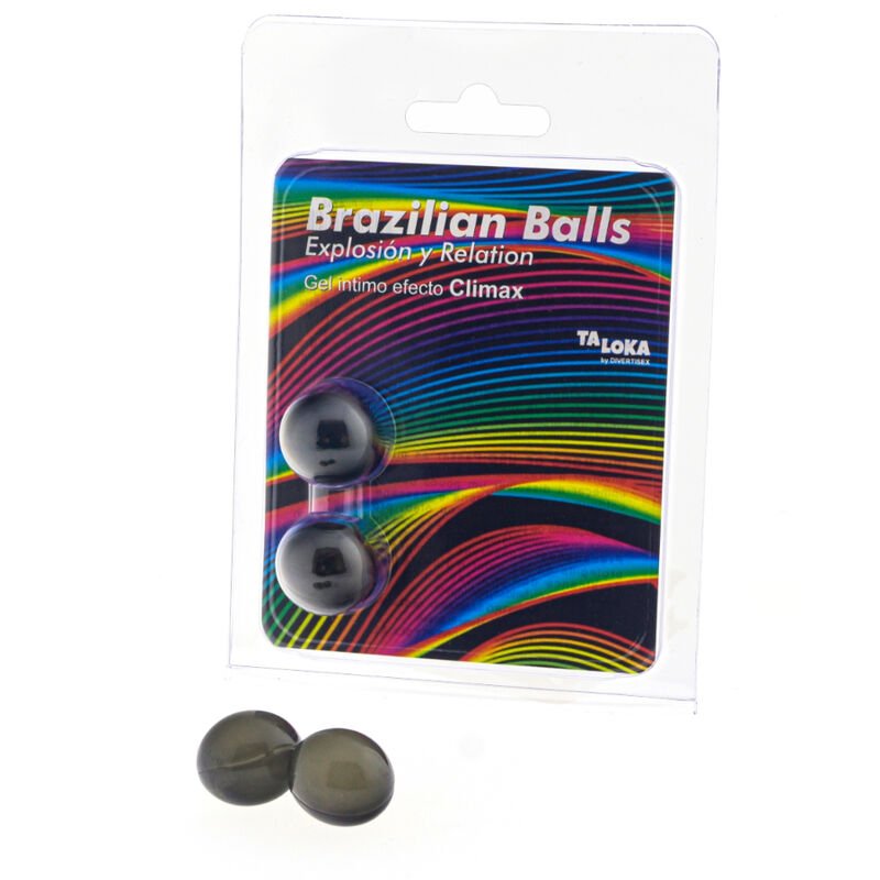 Taloka - 2 Boules Brésiliennes Gel Excitant Effet Climax | SexDelice