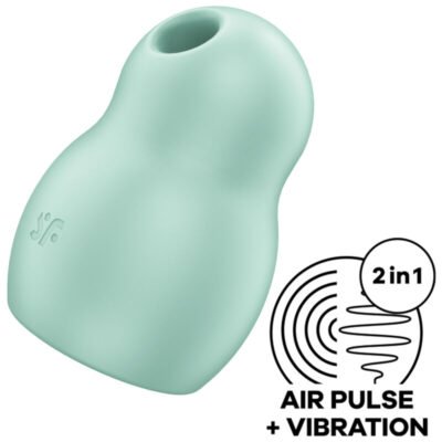 Stimulateur Air Pulse Double Action Pro To Go 1 Vert Rechargeable