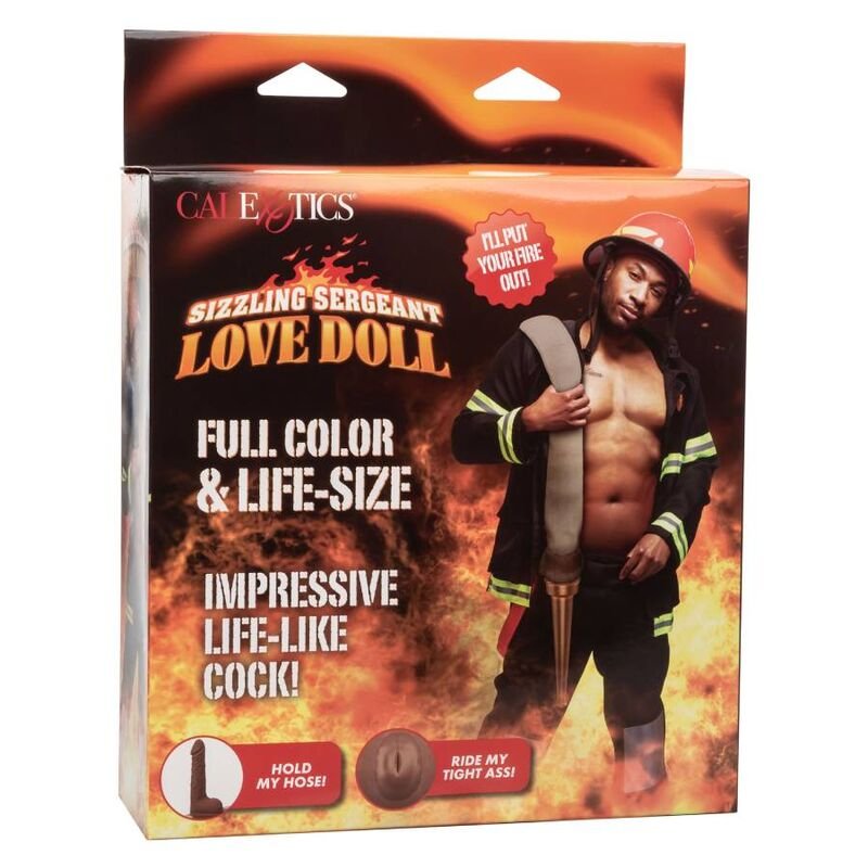 Poupée Gonflable Homme Taille Réelle – Sergent Love Doll Modèle 2 (CalExotics) – Image 4