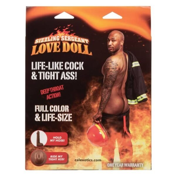 Poupée Gonflable Homme Taille Réelle – Sergent Love Doll Modèle 2 (CalExotics)