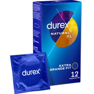 Préservatifs Naturel XL 60mm - Boîte de 12 Unités
