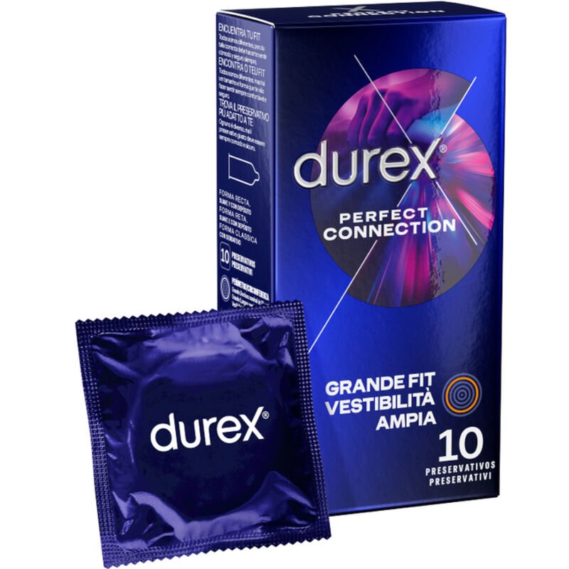 Durex - Connexion Parfaite Silicone Lubrification Extra 10 Unités | SexDelice