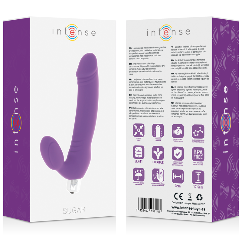 INTENSE - SUCRE SEPT VITESSES SILICONE LILAS – Image 7