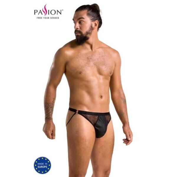 PASSION - 034 SLIP OPEN LUKE NOIR L/XL