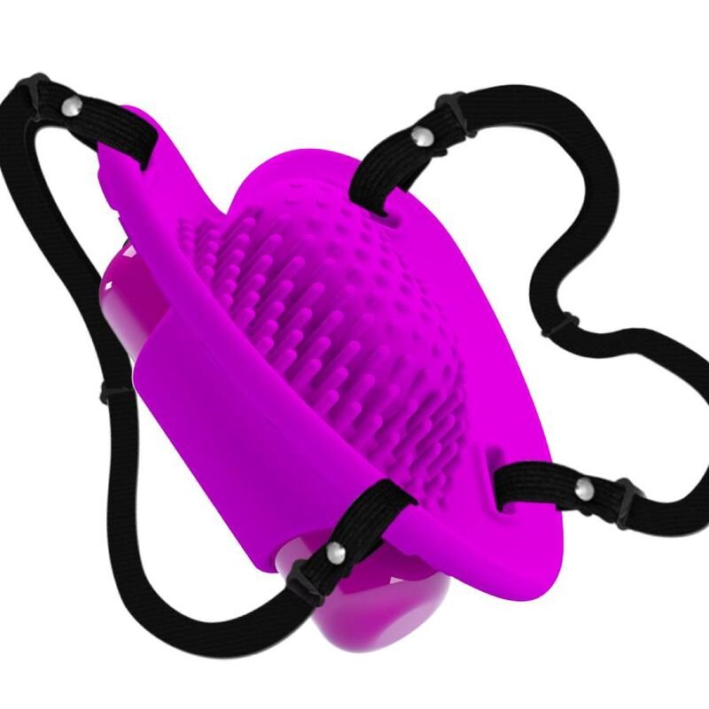 PRETTY LOVE - MASSEUR DE CLITORIS HEARTBEAT 10 MODES DE VIBRATION VIOLET – Image 3
