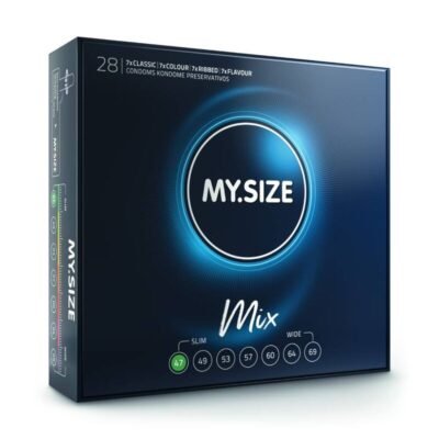 Préservatifs Mix XS 47mm Assortiment 4 Variétés x28