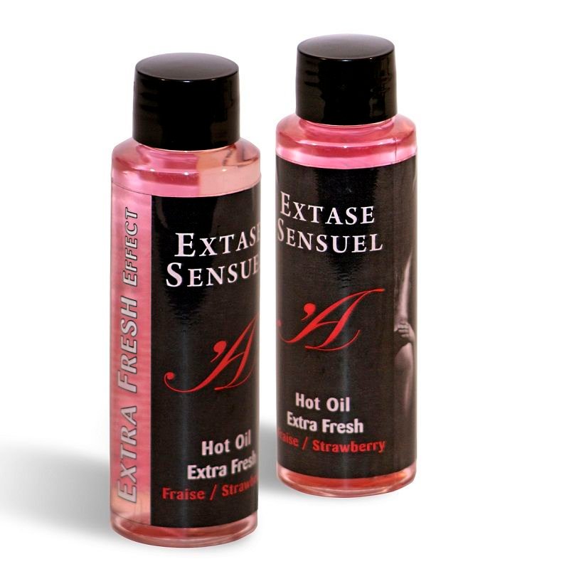 Extase Sensual - Huile De Massage Effet Fraise Extra Fraîche 100 ML | SexDelice – Image 2