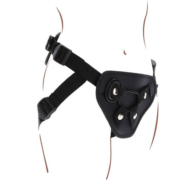 Get Real - Harnais Strap-On Deluxe Noir | SexDelice – Image 7