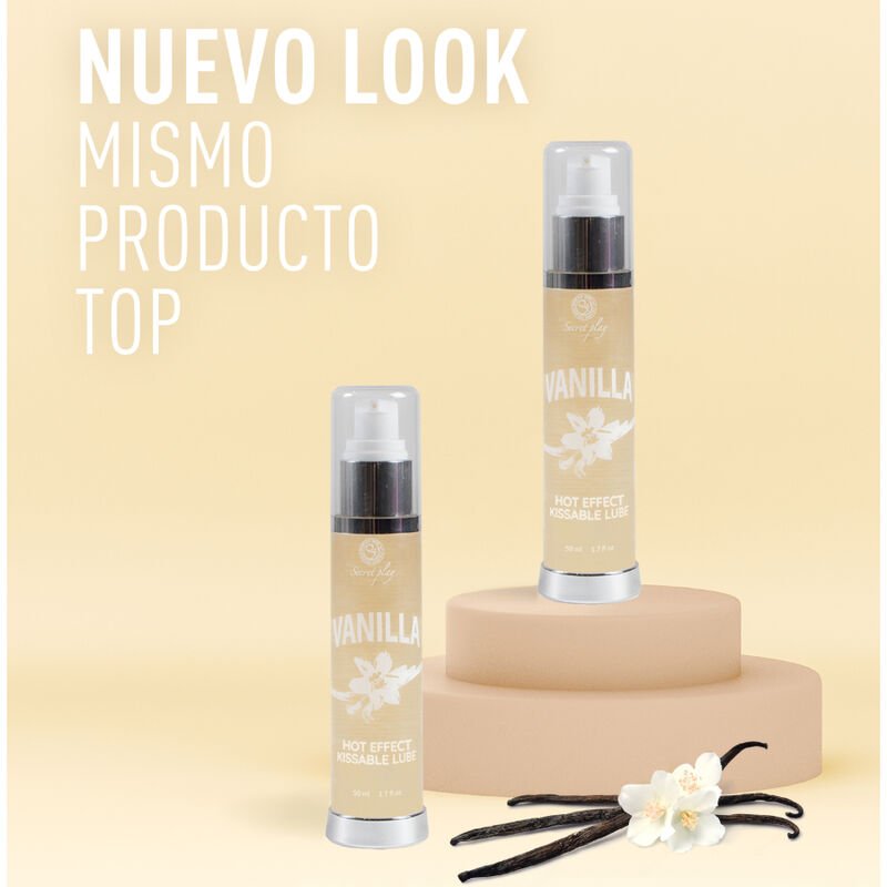 SECRETPLAY - LUBRIFIANT 2-1 EFFET CHALEUR VANILLE 50 ML – Image 5