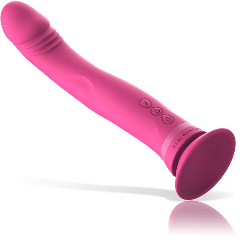 Intense - Gode Vibrateur En Silicone Rose Michelangelo | SexDelice – Image 6