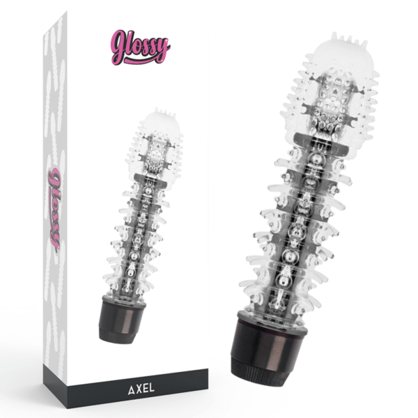 Glossy - Vibrateur Axel Noir | SexDelice
