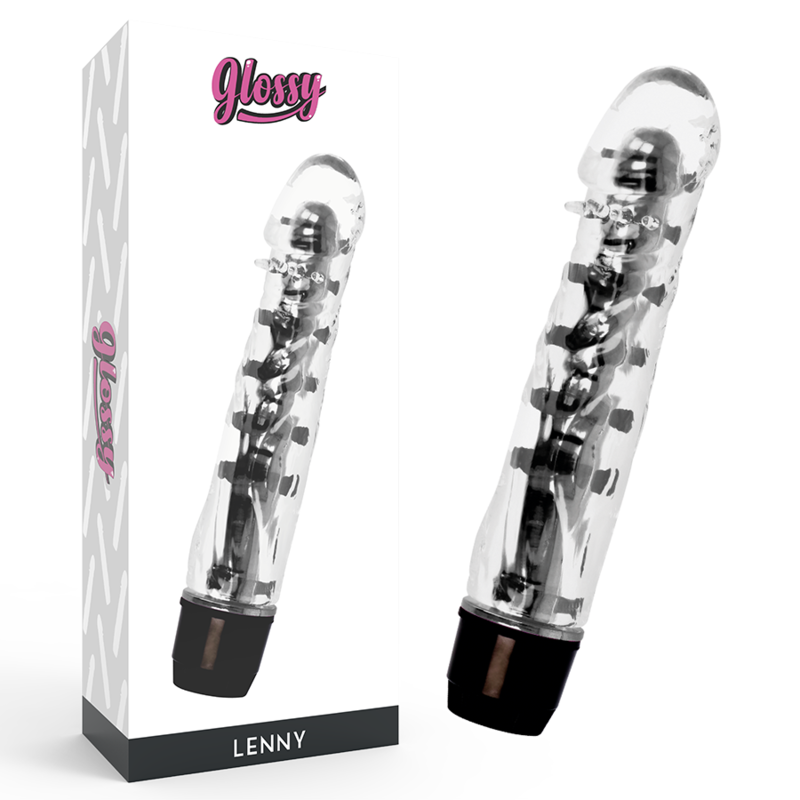 Glossy - Vibrateur Lenny Noir | SexDelice