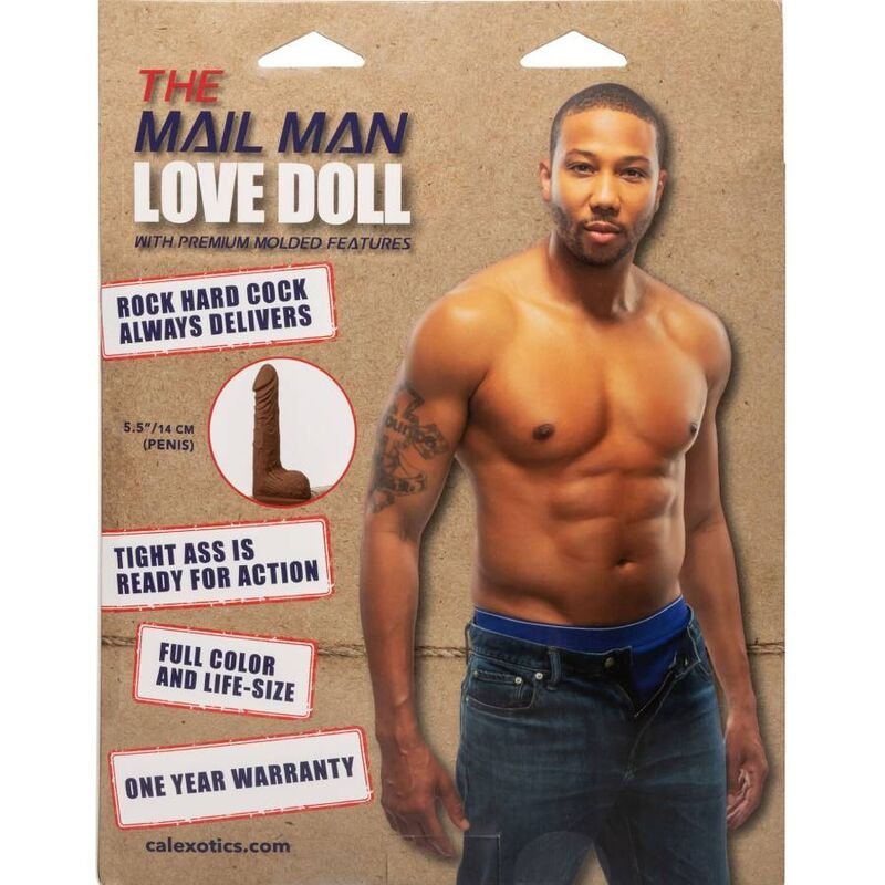 <h3>CALEXOTICS - Poupée Gonflable Masculine 'Mail Man' - Sensation Forte</h3> – Image 4