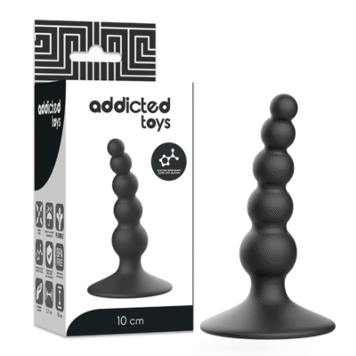 Addicted Toys - Plug Sexuel Anal 10 CM Noir | SexDelice