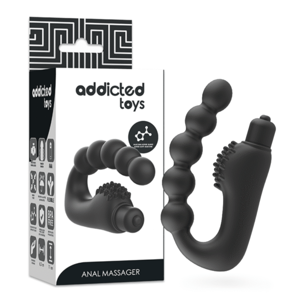 Masseur Anal et Prostatique Vibrant - Design Ergonomique