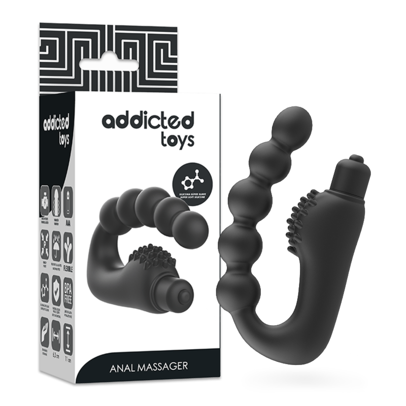 Masseur Anal et Prostatique Vibrant - Design Ergonomique