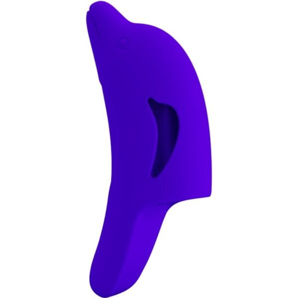 Pretty Love - Puissant Stimulateur De Doigts Bleu Foncé Delphini | SexDelice
