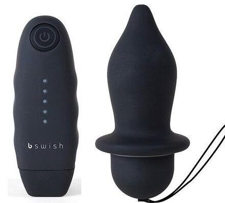 B Swish - Bouchon Vibrant Classique Bfilled Noir | SexDelice