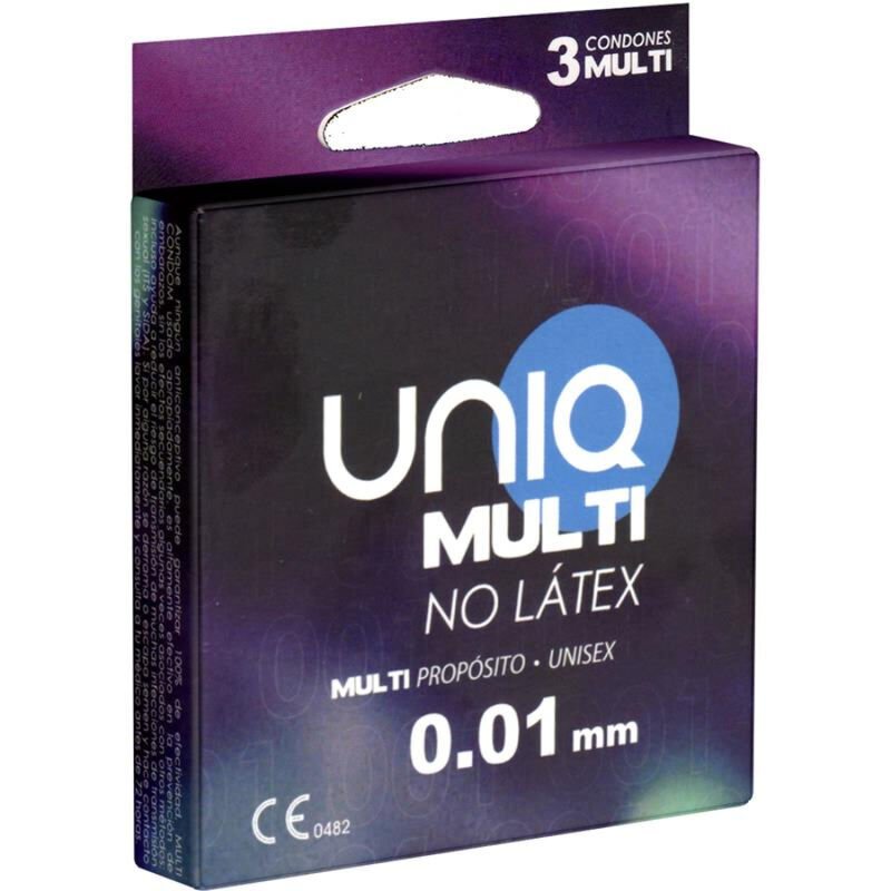 Préservatifs Multi Polyvalents Ultra-Fins Sans Latex AT-10 x3