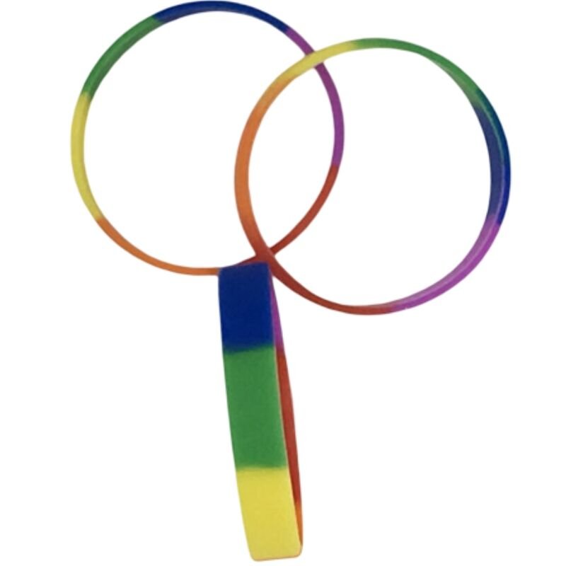 Pride - Bracelet En Silicone Drapeau Lgbt | SexDelice