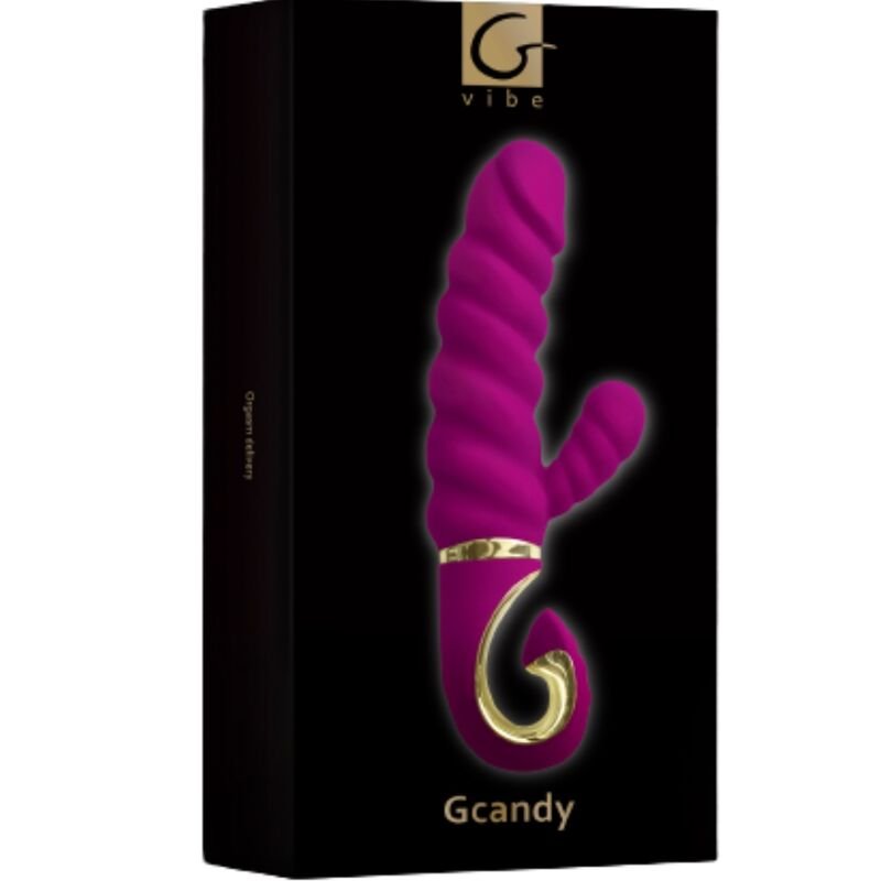 G-Vibe - Fun Toys Lapin Vibrateur Gcandy Sweet Framboise | SexDelice – Image 5