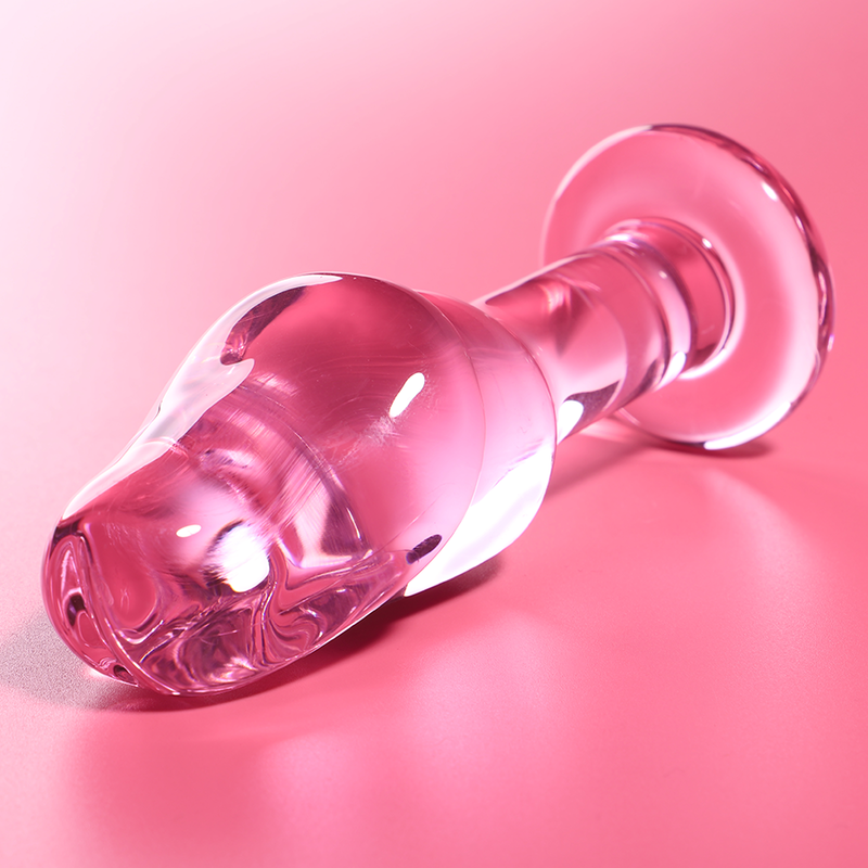 Nebula Series By Ibiza - Plug Anal Modèle 6 Verre Borosilicate Rose 12.5 CM -O- 4 CM | SexDelice – Image 3